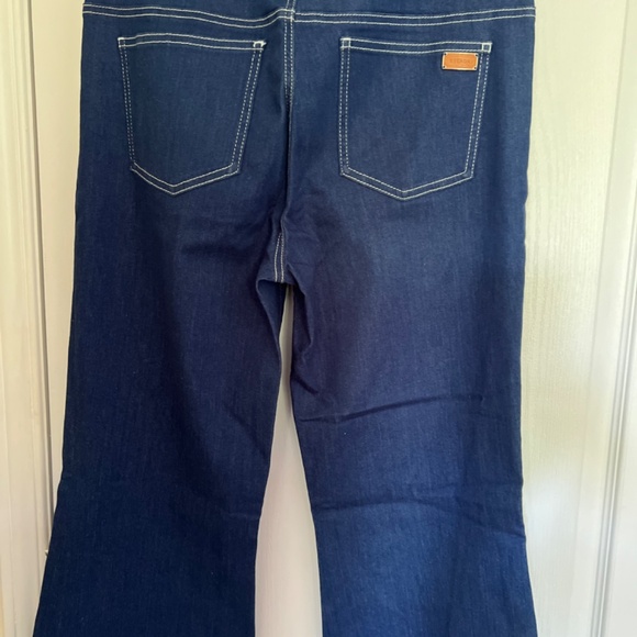 NWT Escada wide legs Pants Denim Sz 40 eu ( sz 10 US) - Picture 8 of 8